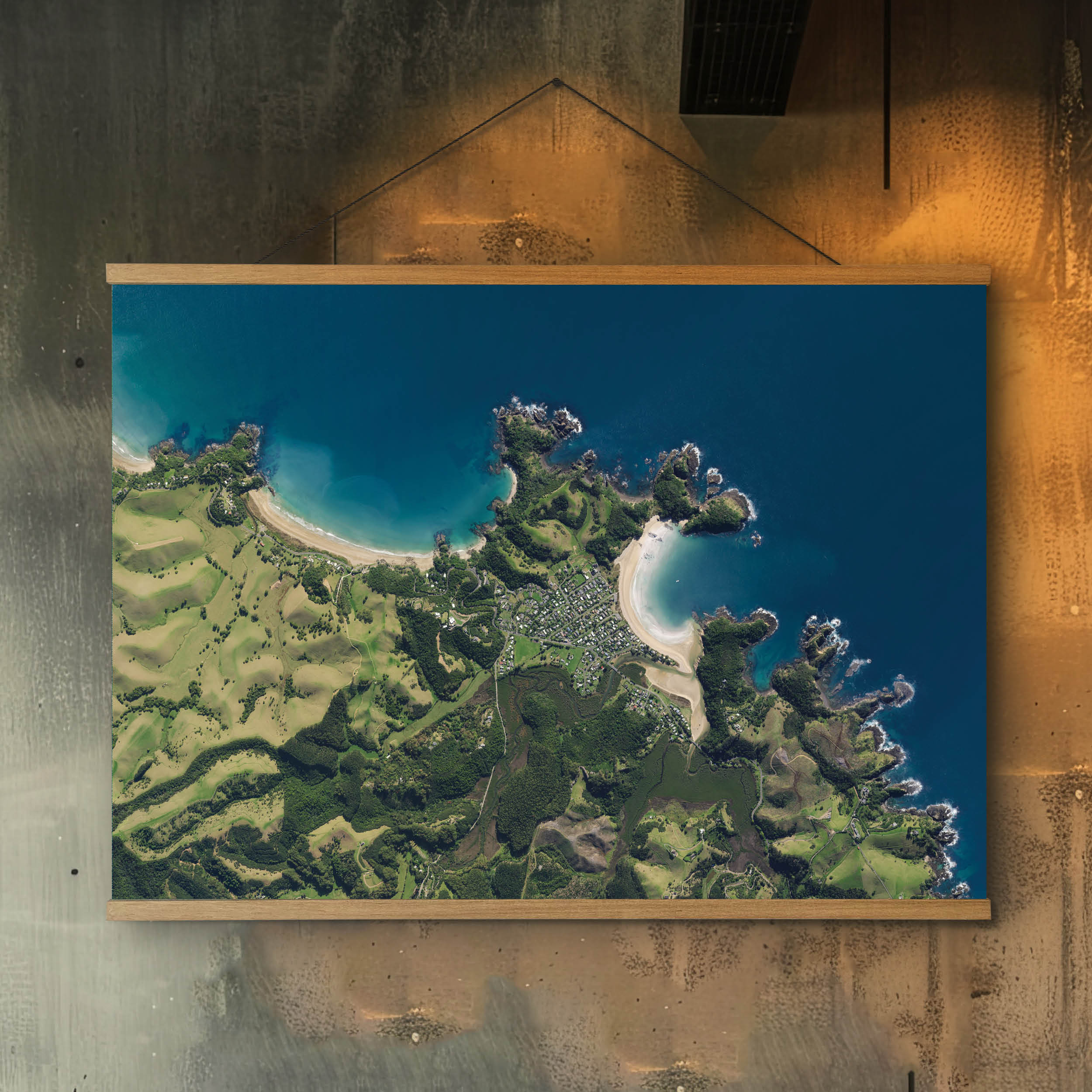 Whale Bay - Aerial Art