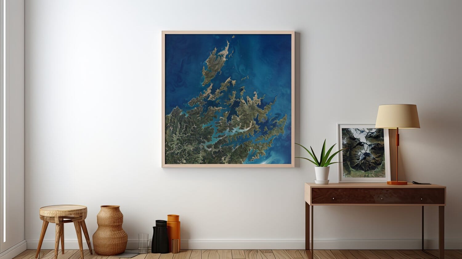 Marlborough Sounds - Aerial Art