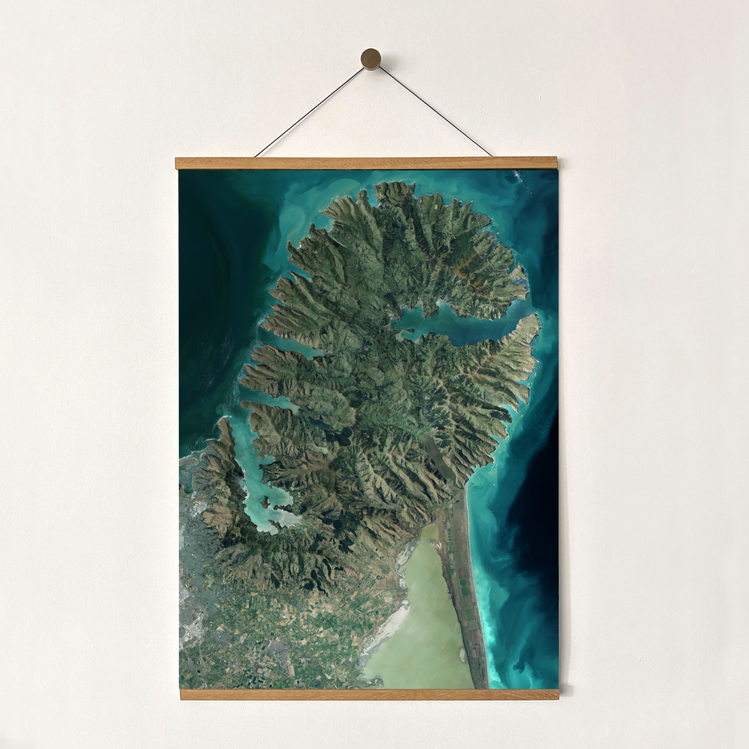 Banks Peninsula - Aerial Art