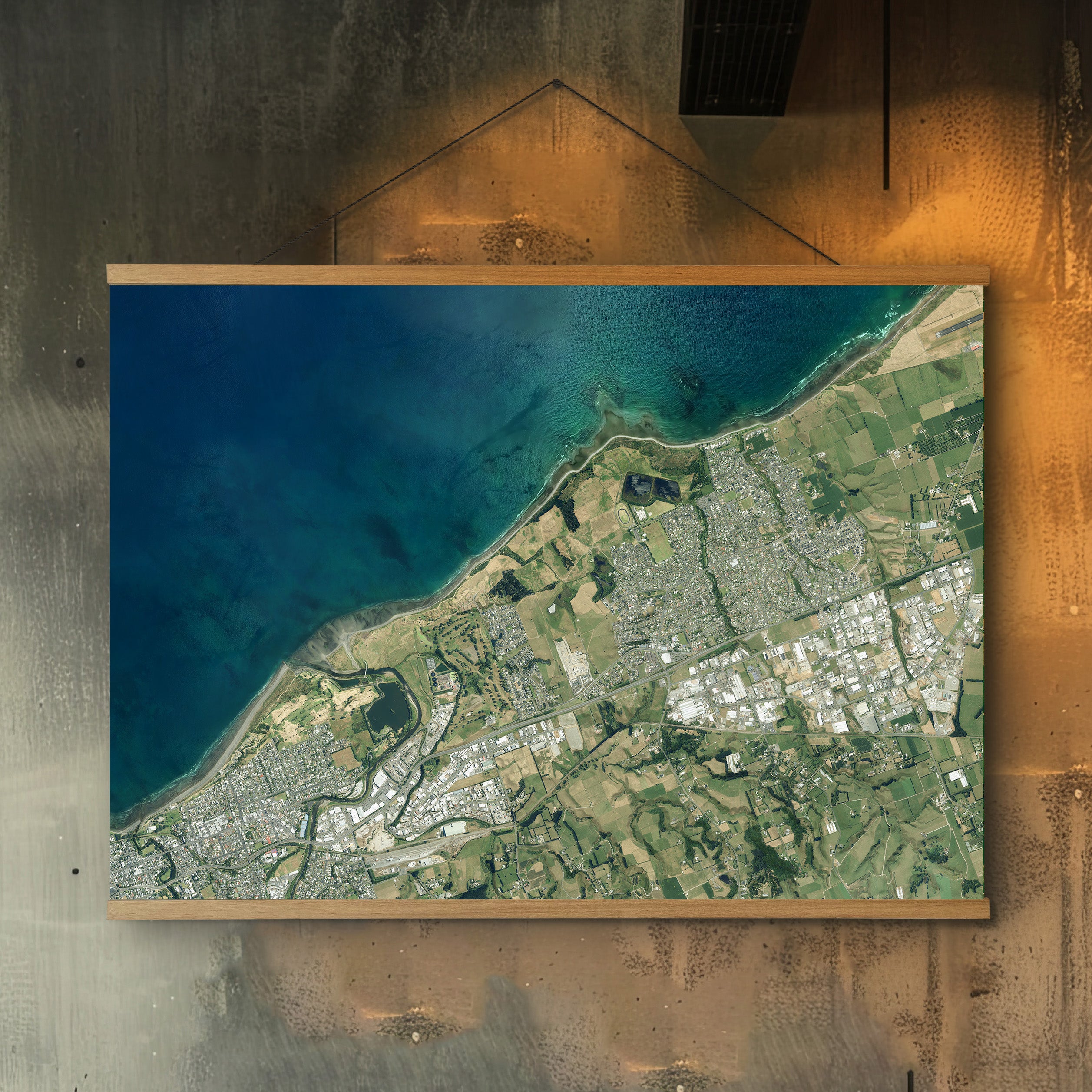 Bell Block - Taranaki - Aerial Art