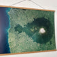Mount Taranaki with Coastline