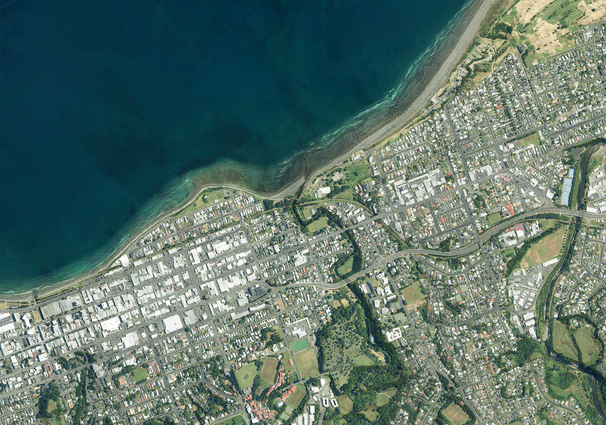 East End & Fiztory - Taranaki - Aerial Art