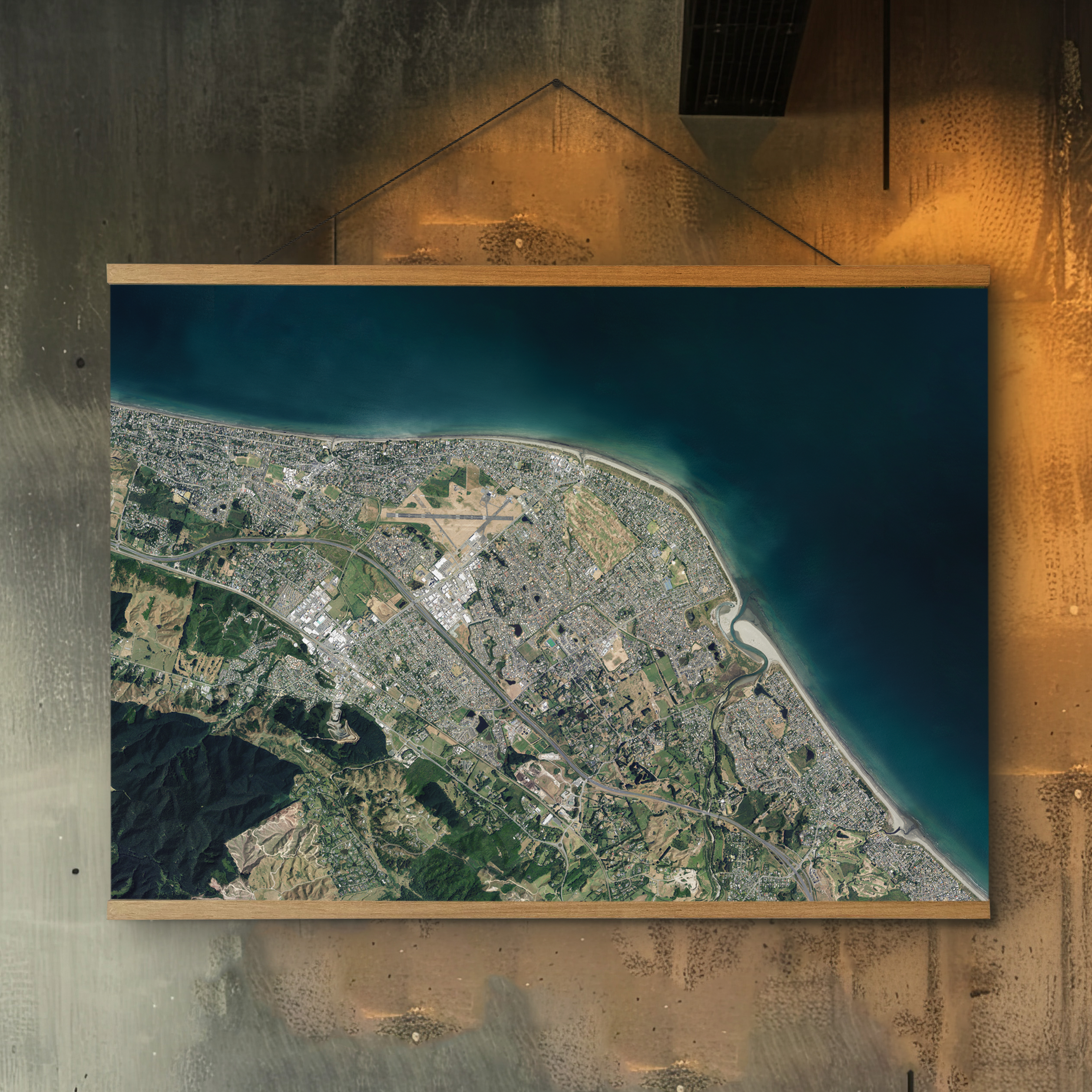 Kāpiti Coast, Wellington Region - Aerial Art