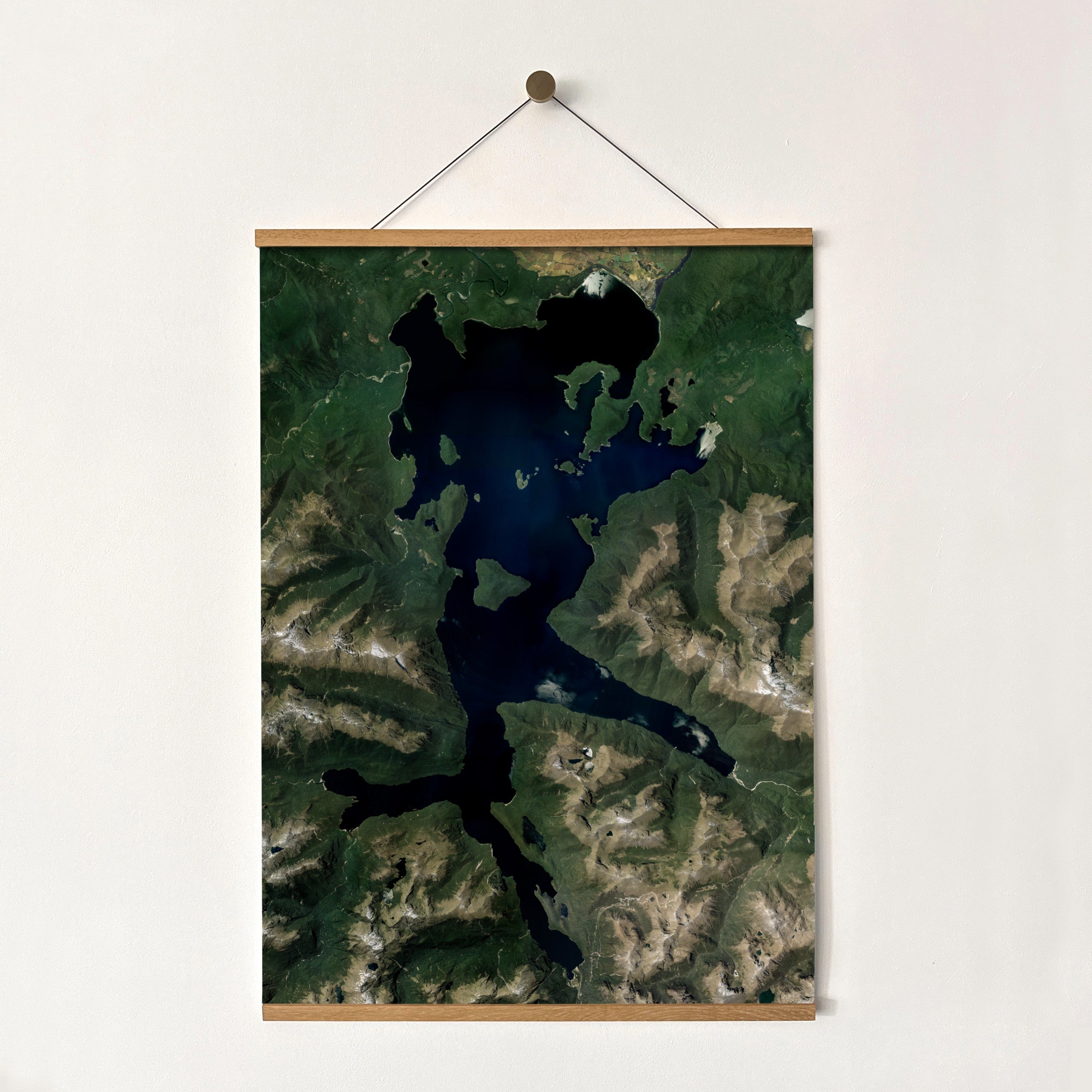 Lake Manapouri - Aerial Art