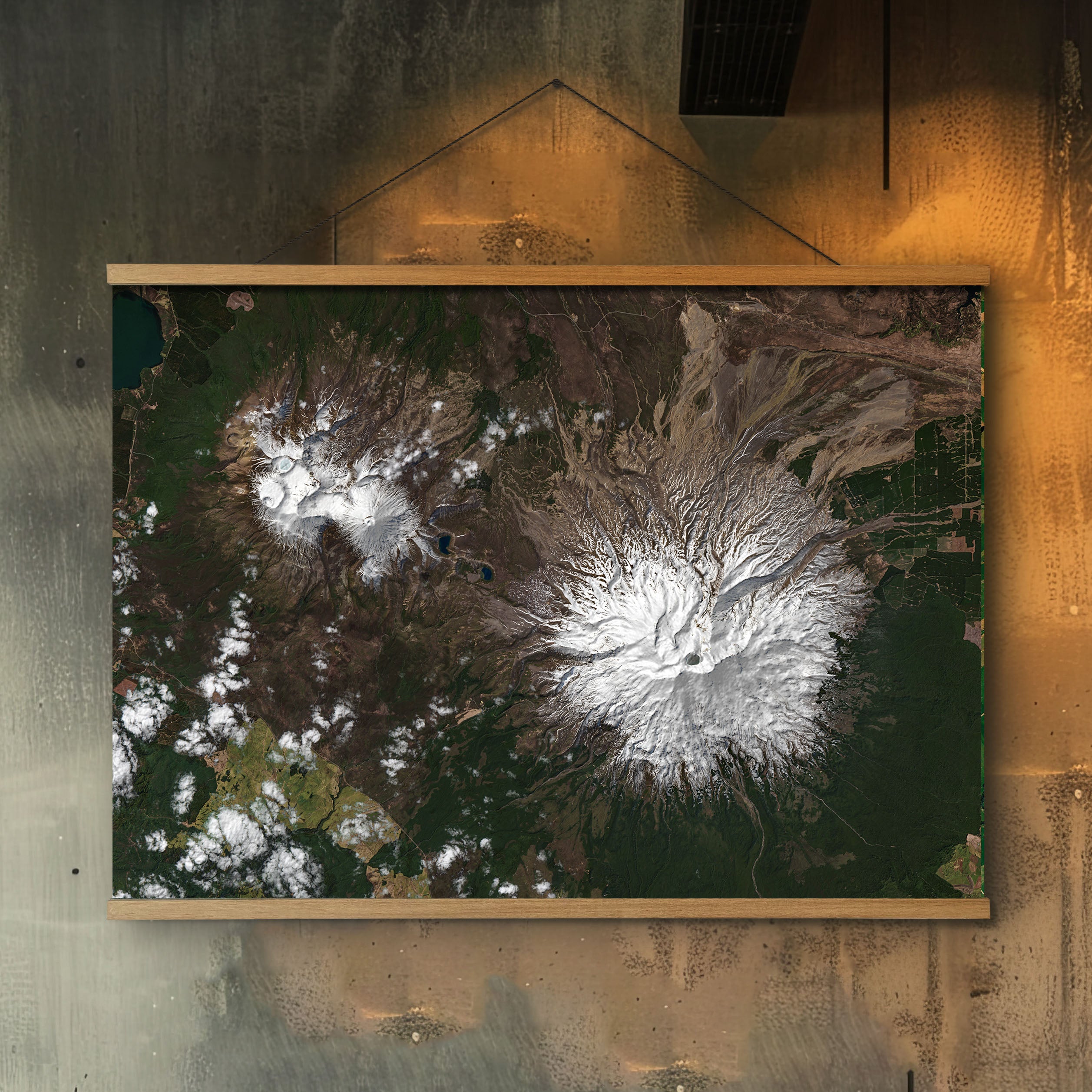 Mt Ruapehu - Aerial Art