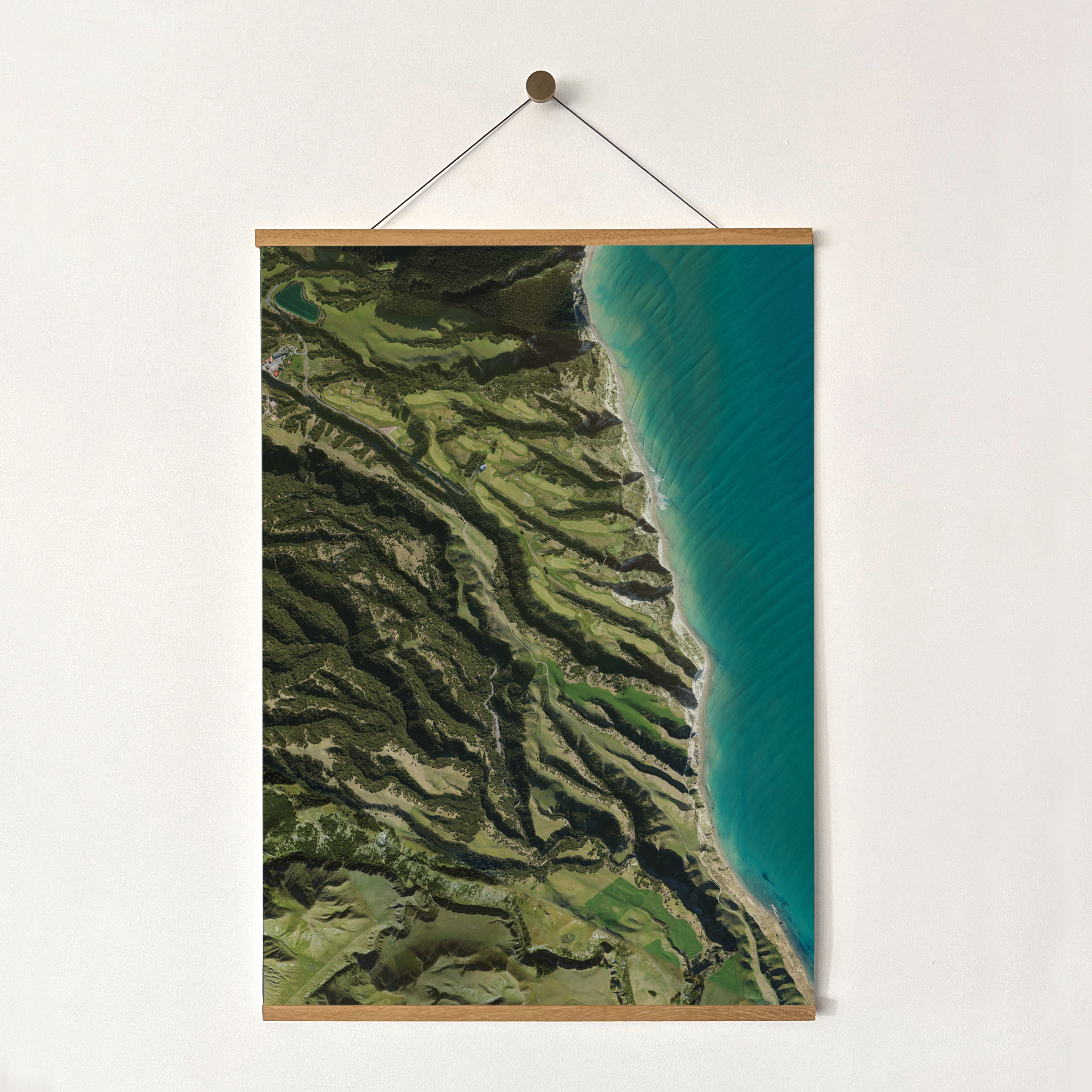 Cape Kidnappers Golf Course - Aerial Art