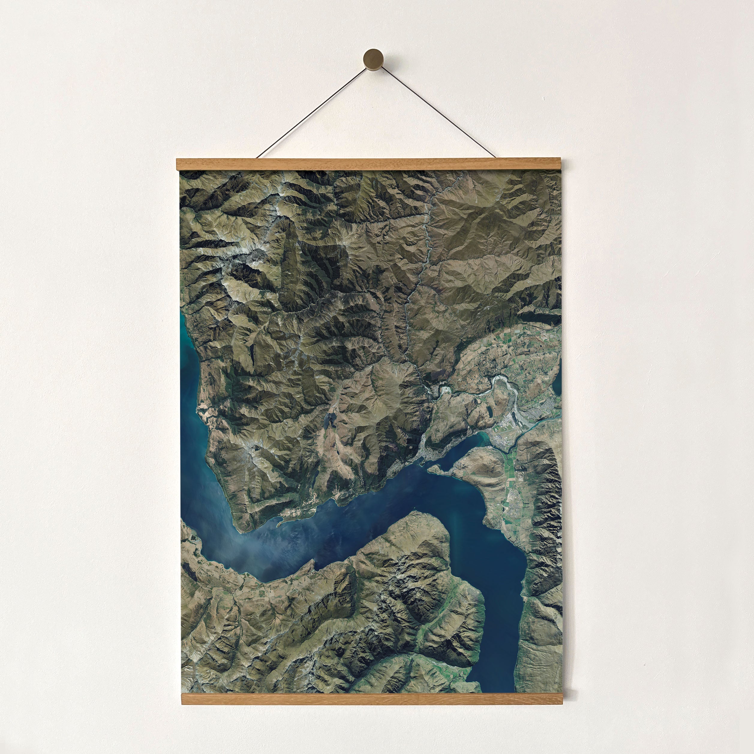 Queenstown - Zoomed Out - Aerial Art