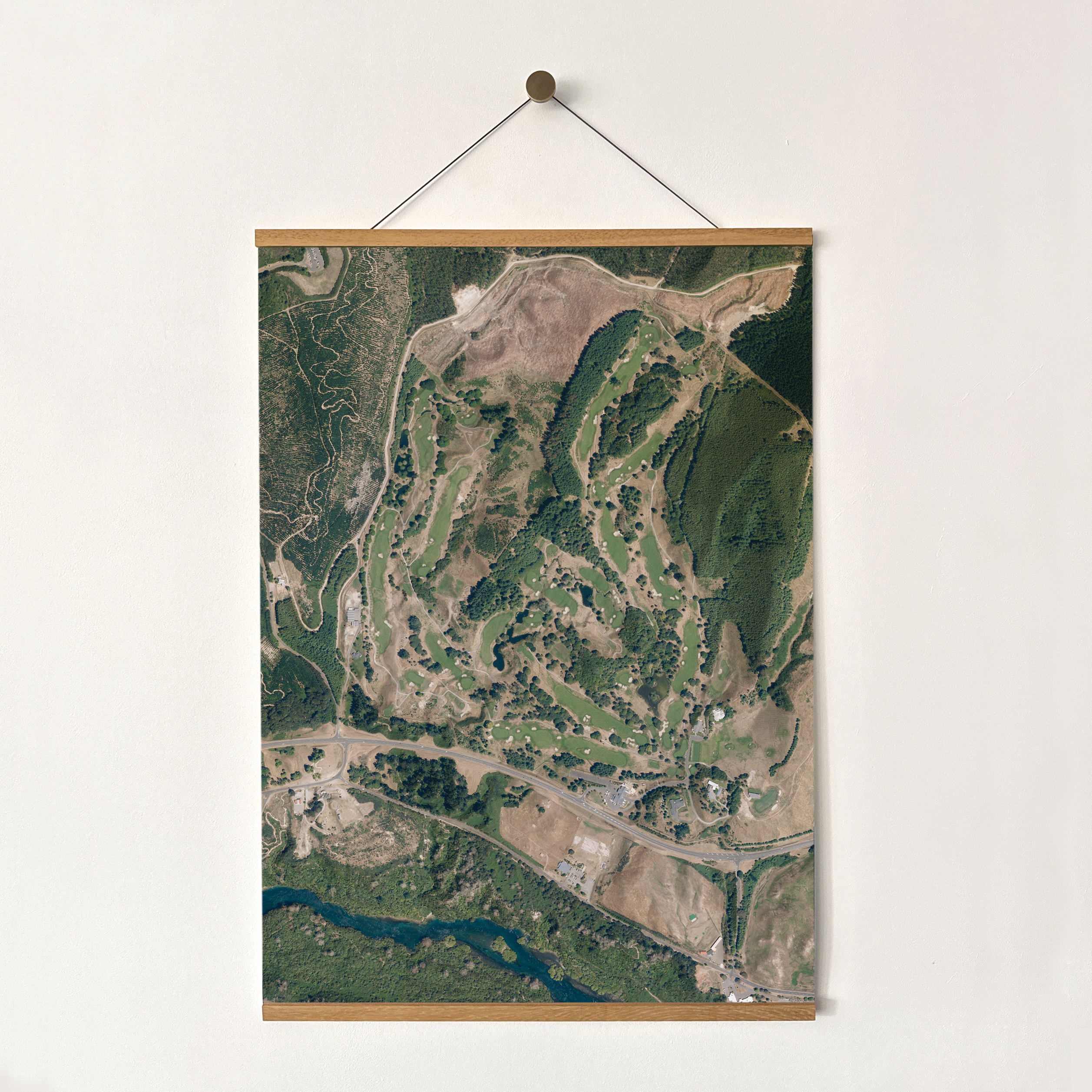 Wairakei Golf and Sanctuary Golf Course - Aerial Art