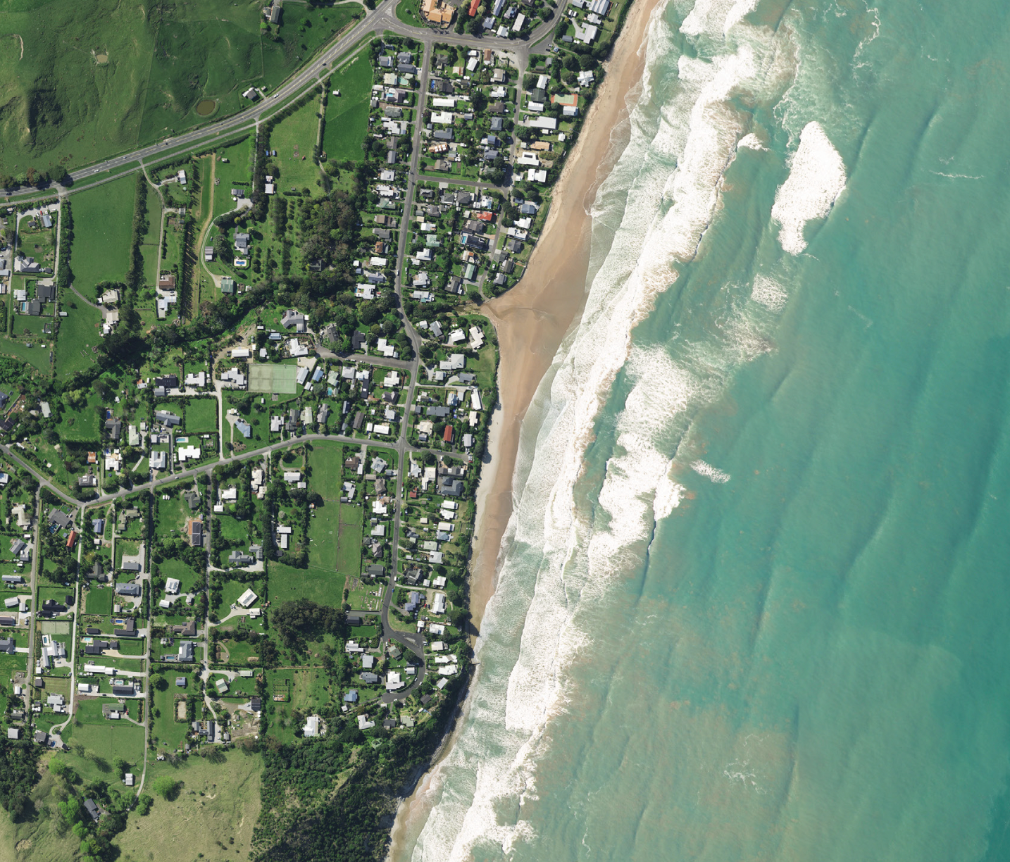 Wainui Beach, Gisborne - Aerial Art