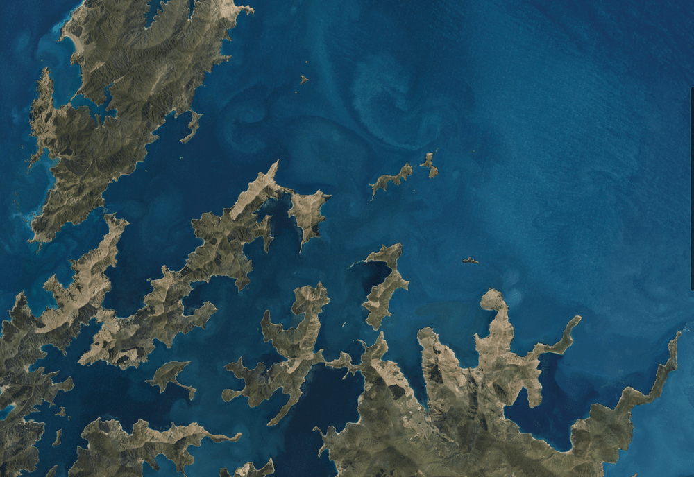 Marlborough Sounds - Aerial Art