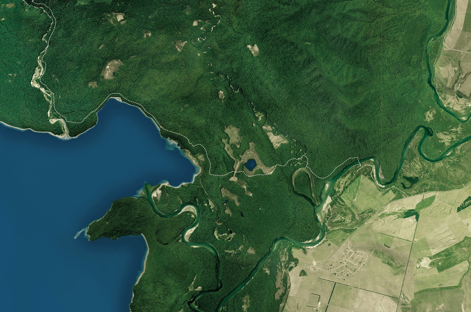 Kepler Track - Fiordland - Aerial Art