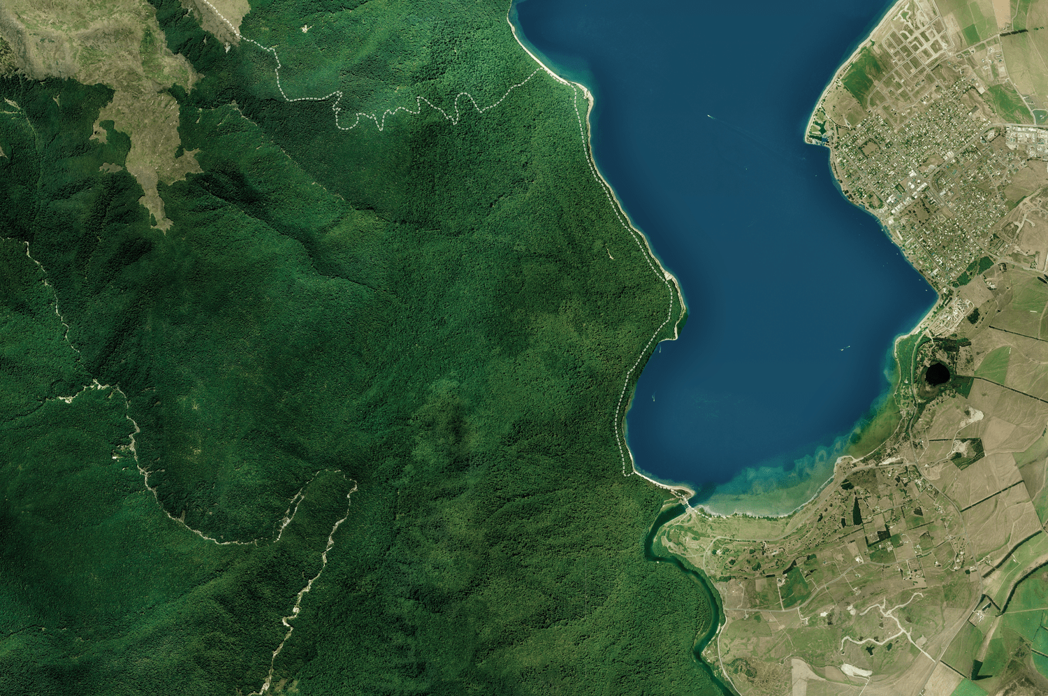 Kepler Track - Fiordland - Aerial Art