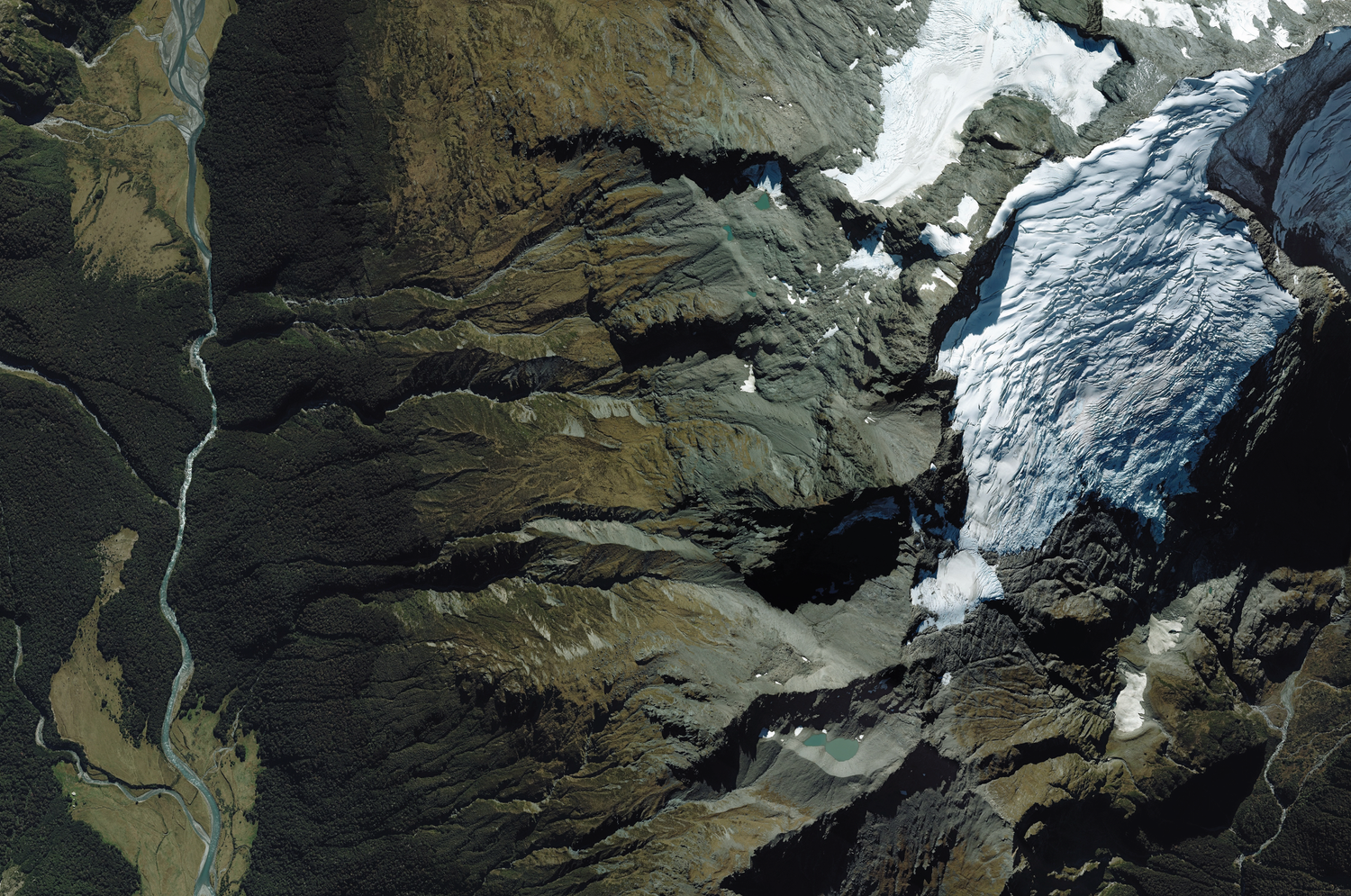 Mount Aspiring - Aerial Art