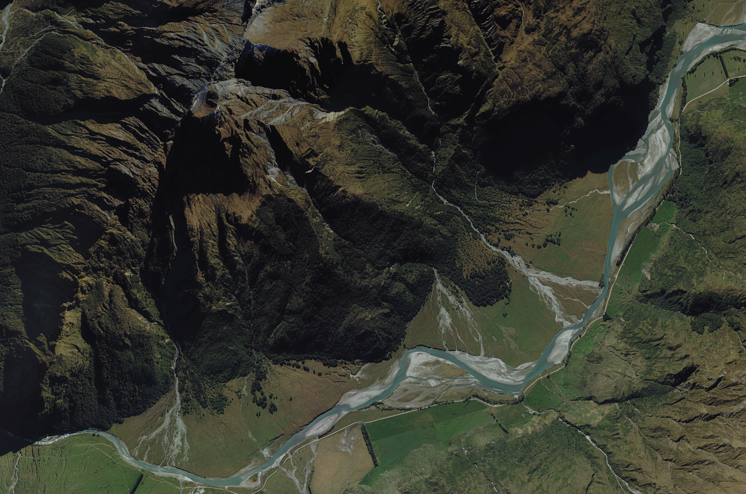 Mount Aspiring - Aerial Art