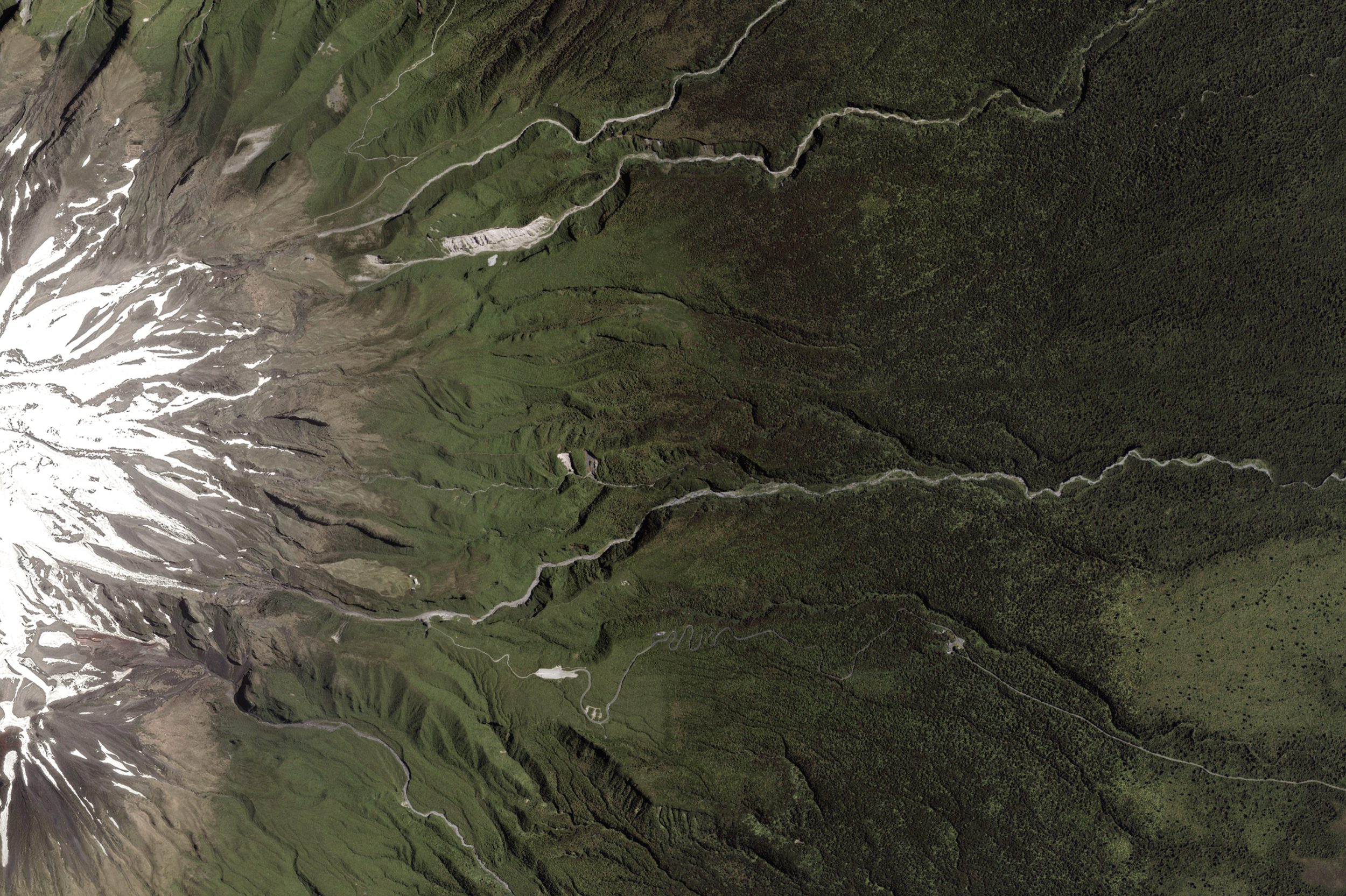 Mount Taranaki Print - Aerial Art