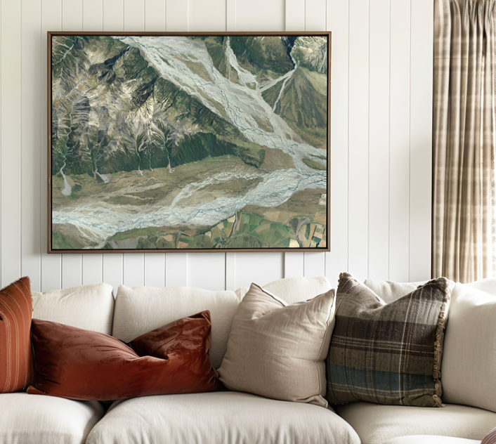 Farm Custom Aerial Print - Aerial Art