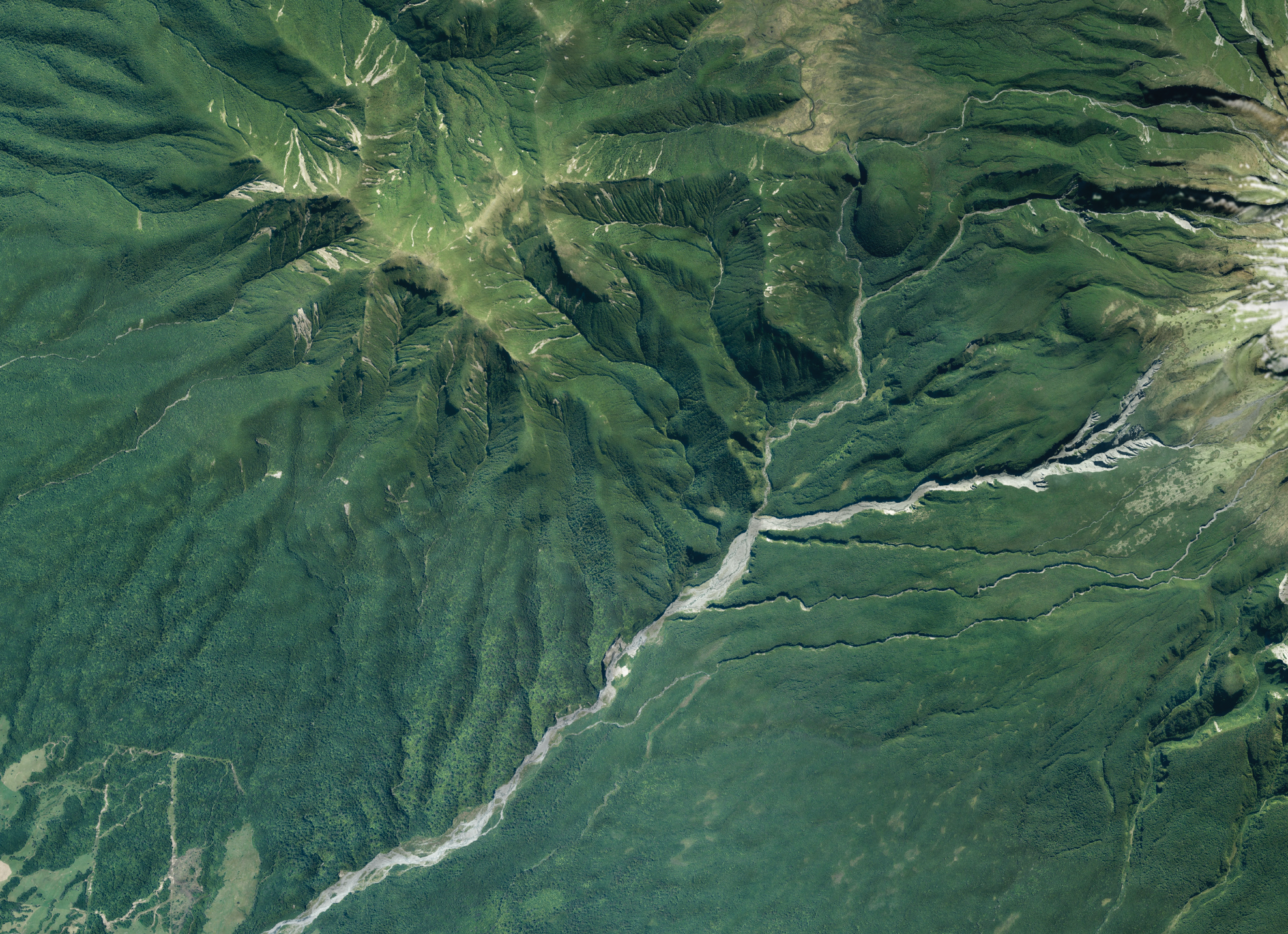Mount Taranaki with Coastline - Aerial Art