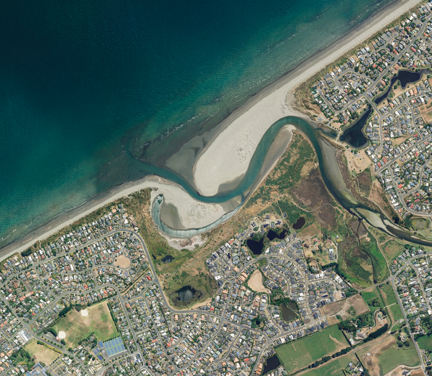 Kāpiti Coast, Wellington Region - Aerial Art