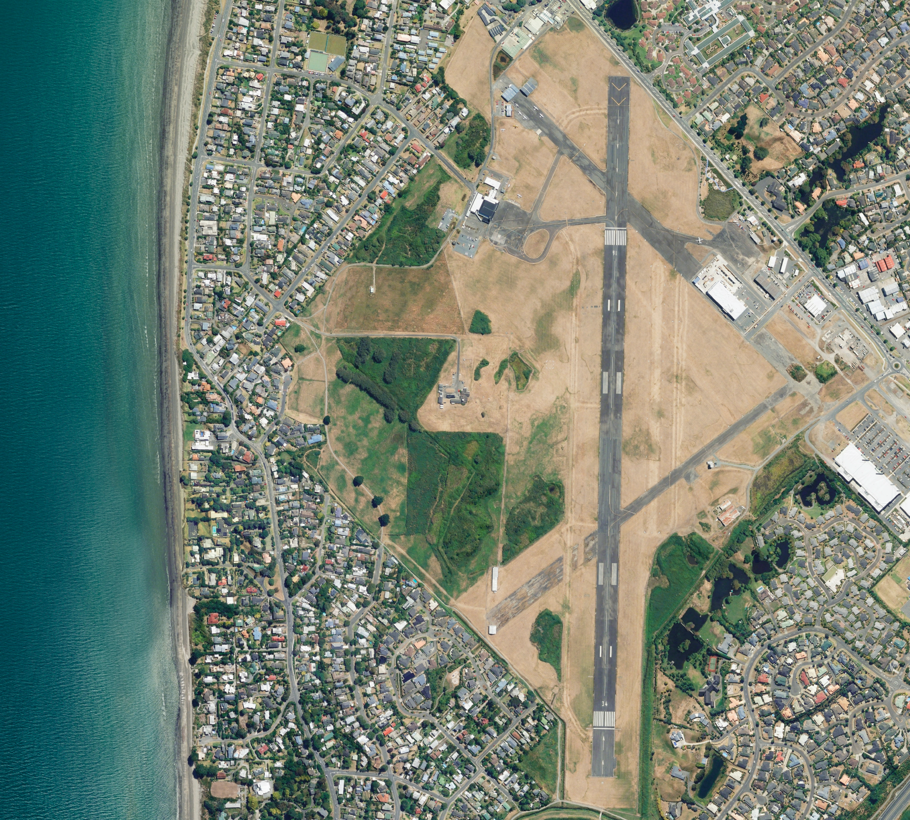 Kāpiti Coast, Wellington Region - Aerial Art