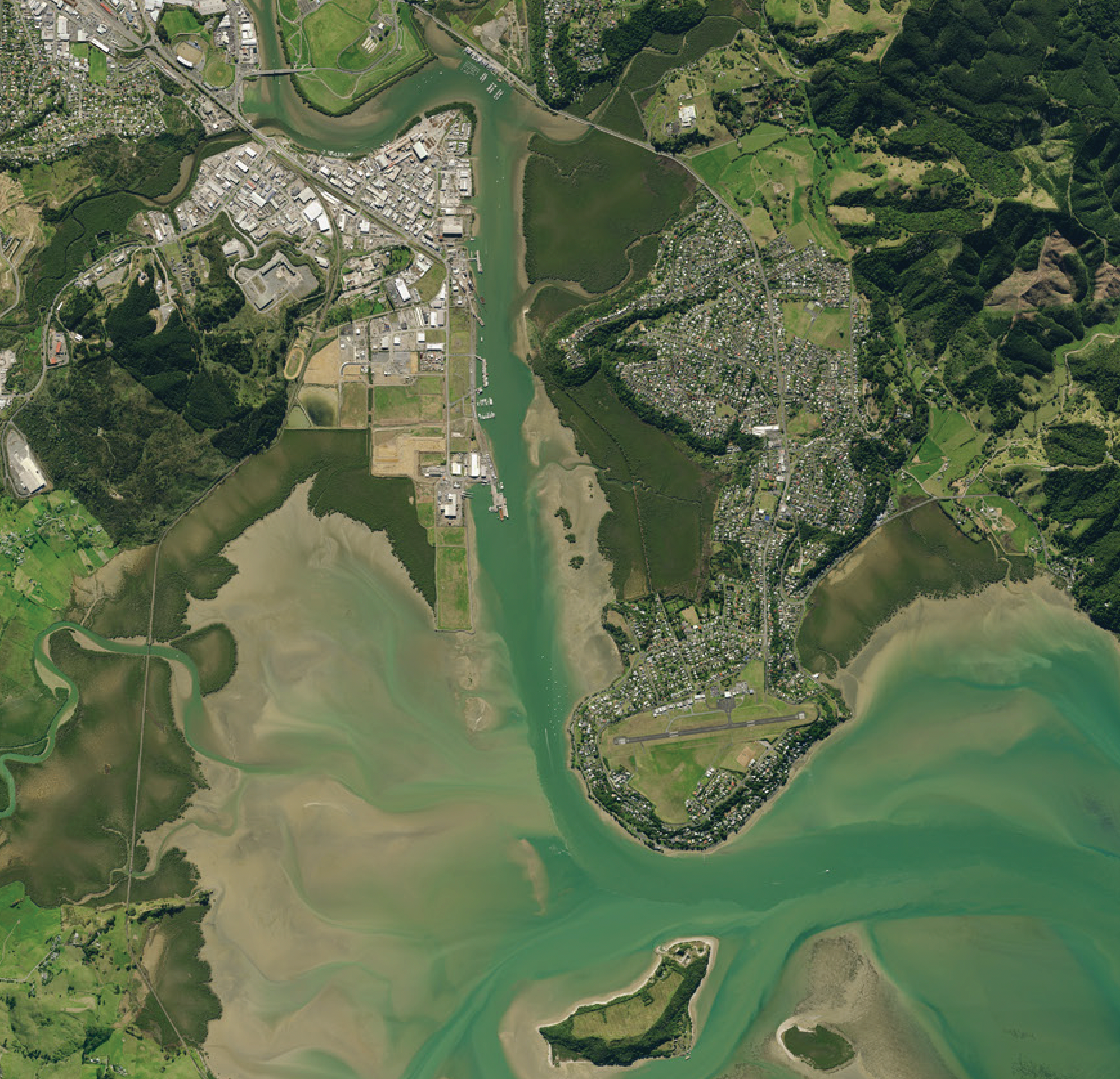 Whangārei, Northland - Aerial Art