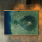 Mount Taranaki with Coastline