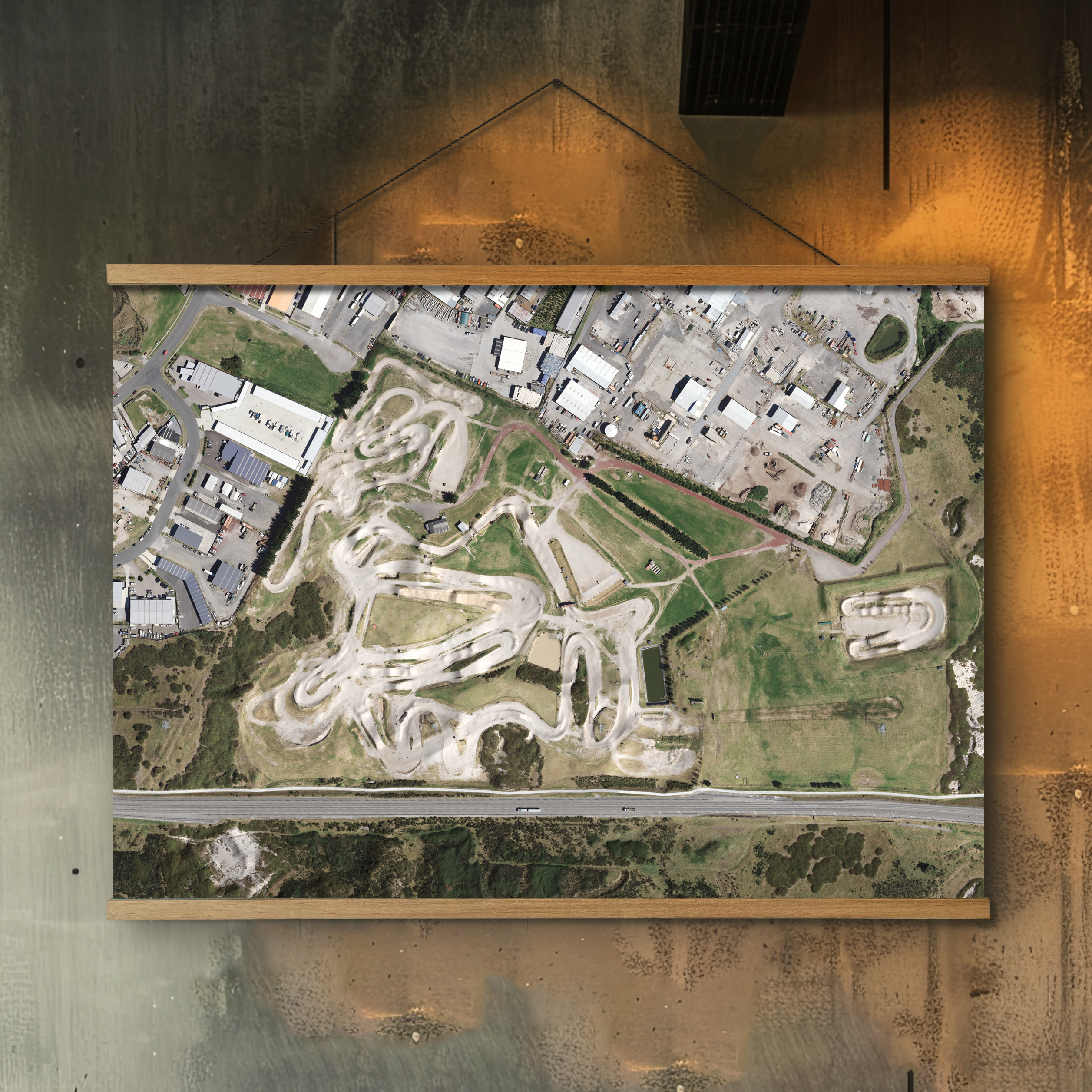 Taupō Motocross Track - Aerial Art