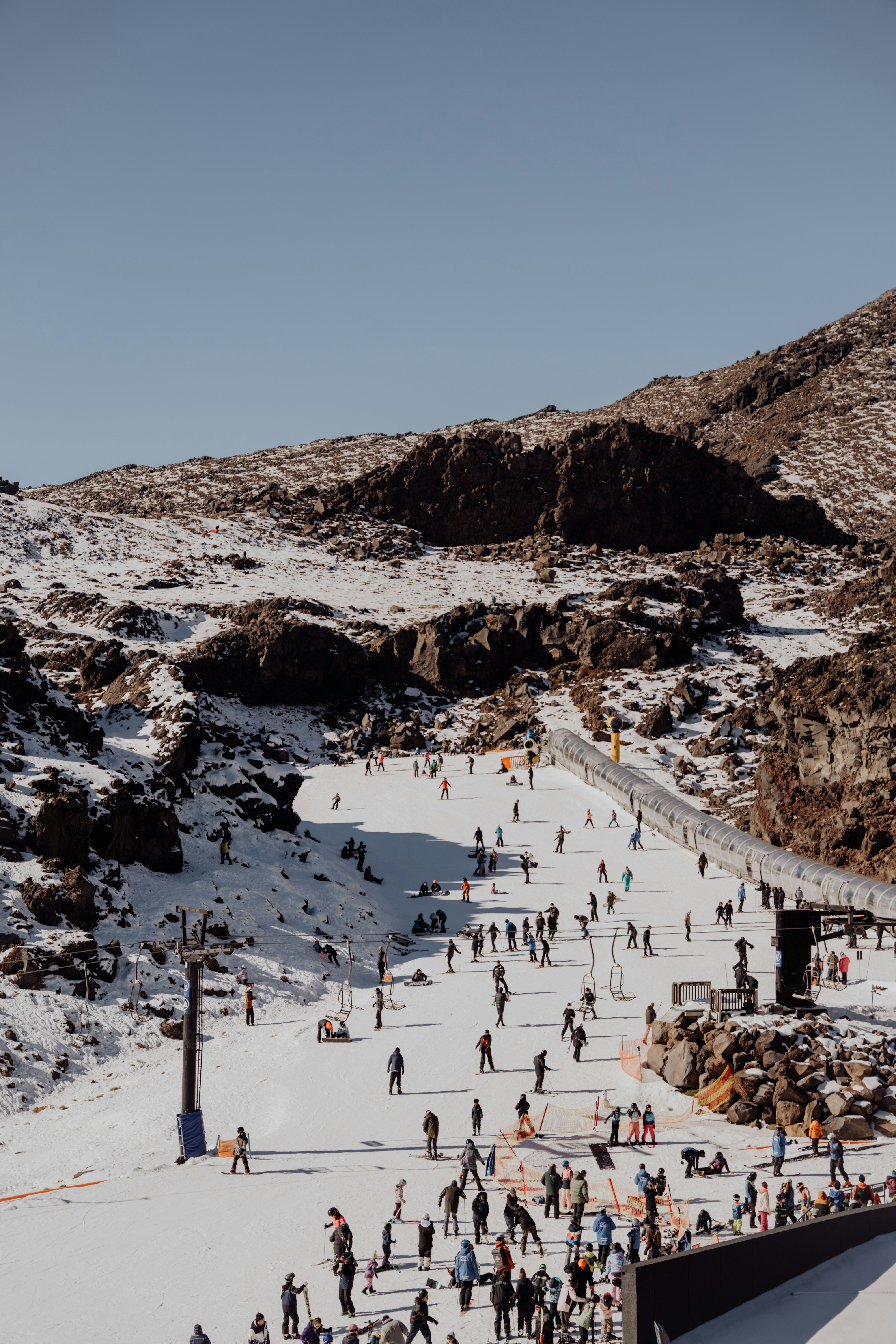 Mount Ruapehu Crater - Aerial Art
